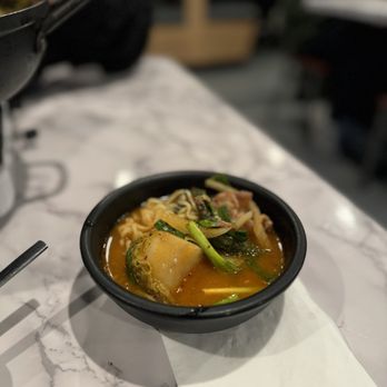 Gold Spoon signature dishes Bulgogi
Spicy Rice Cakes
Fish Cake Udon Soup